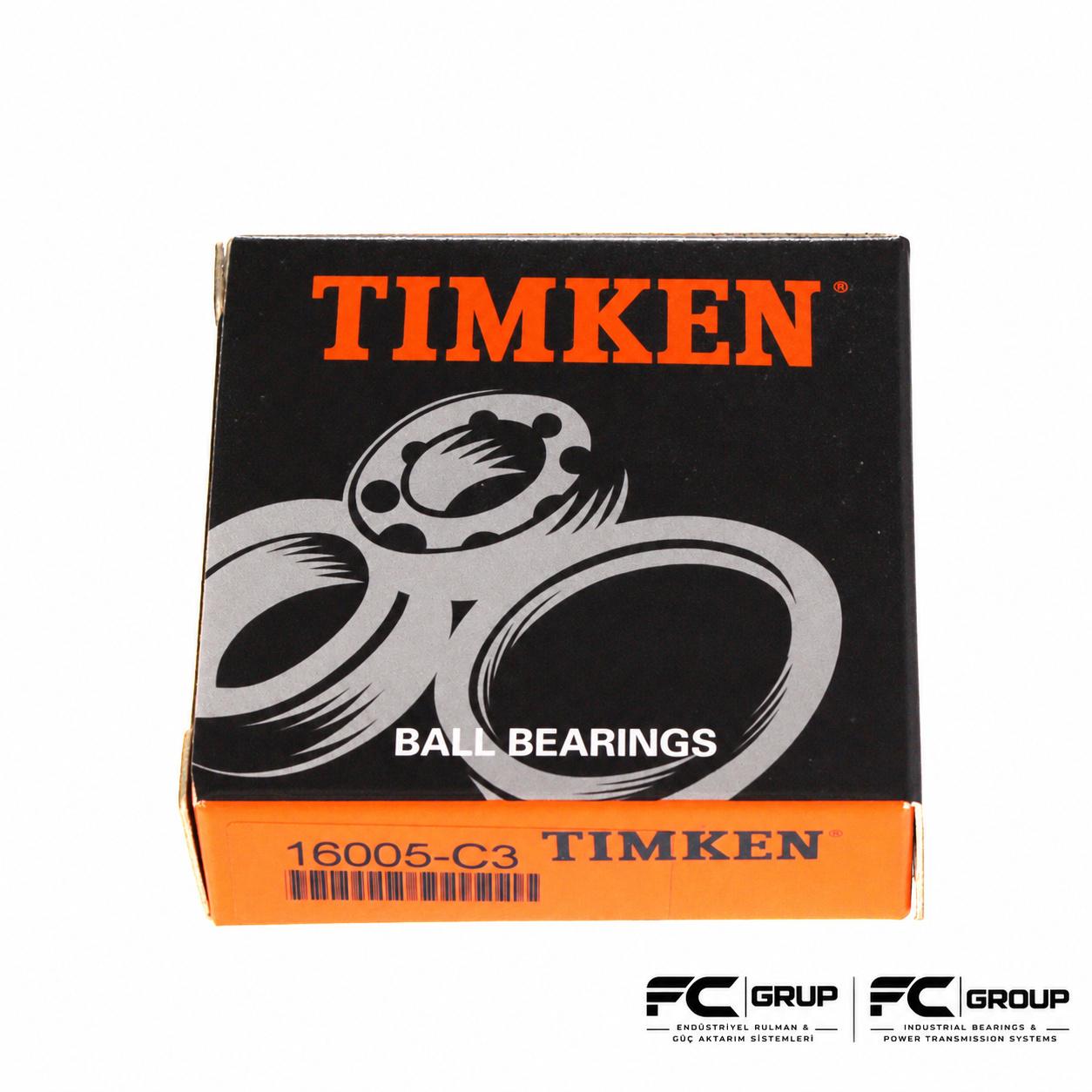 16005 TIMKEN RULMAN