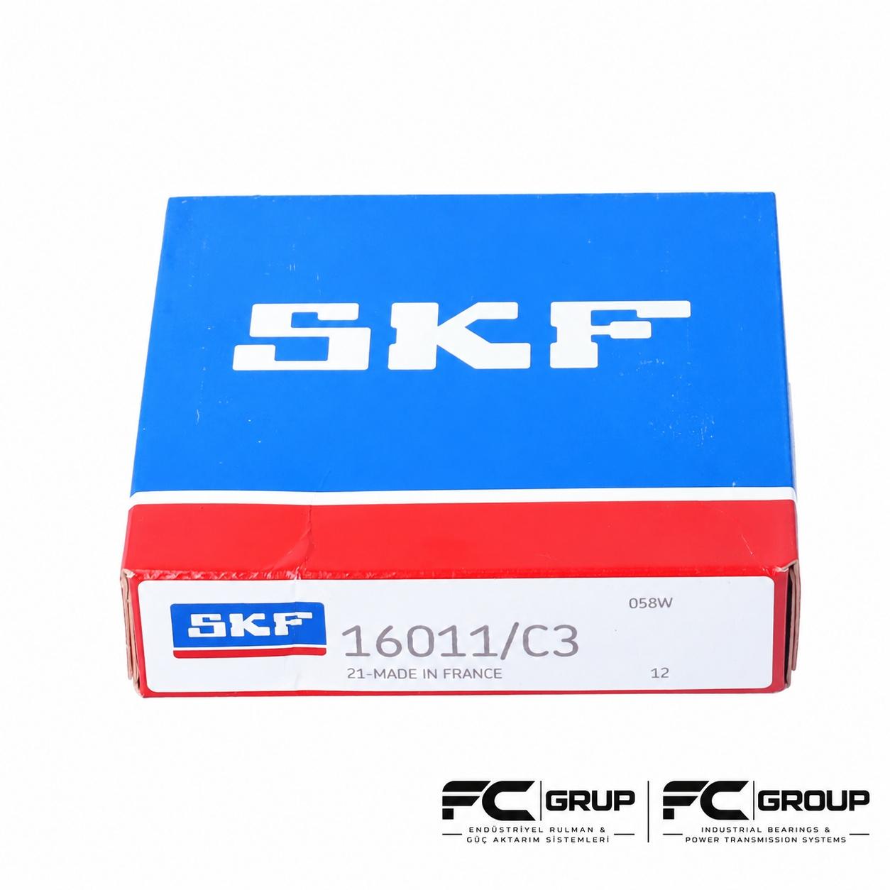 16011 C3 SKF RULMAN