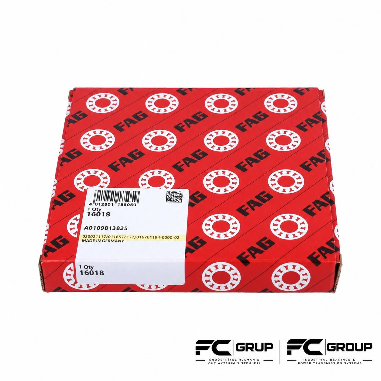 16018 FAG RULMAN