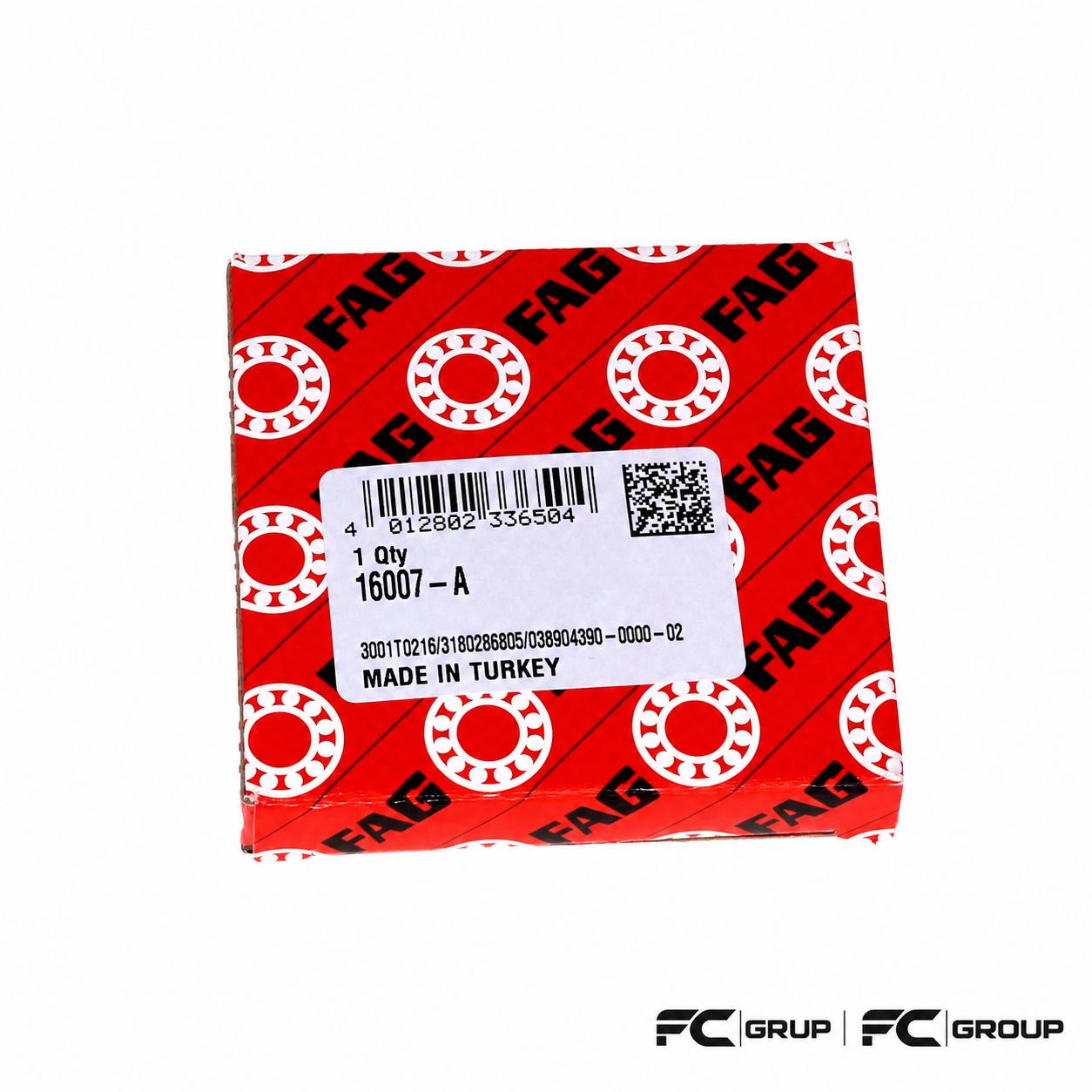 16007 A FAG RULMAN