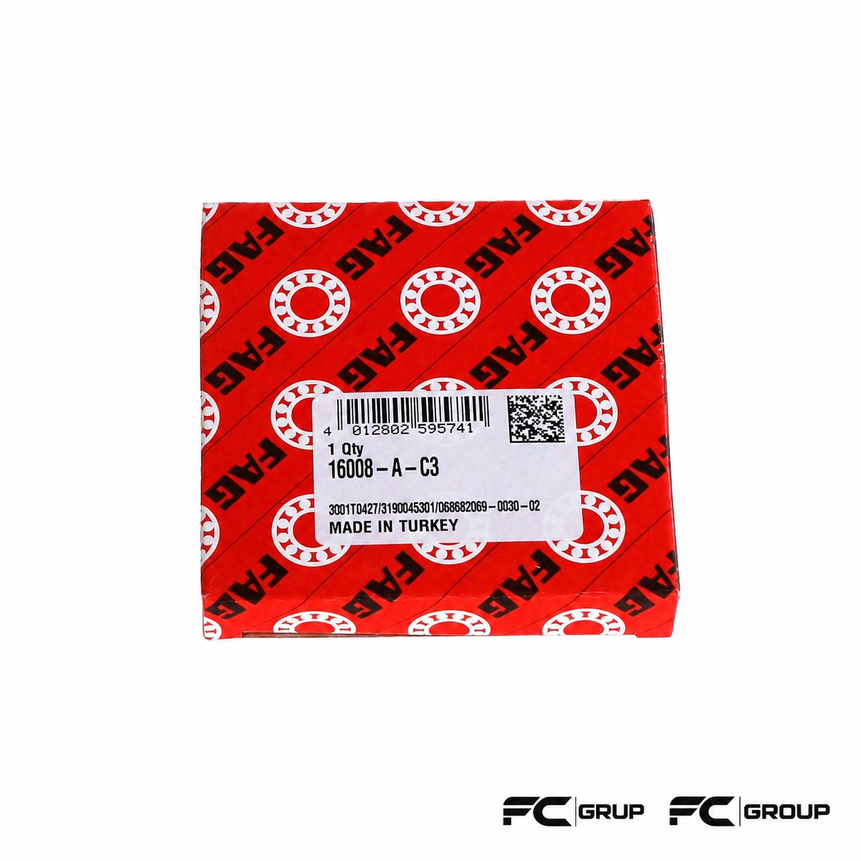 16008 A C3 FAG RULMAN