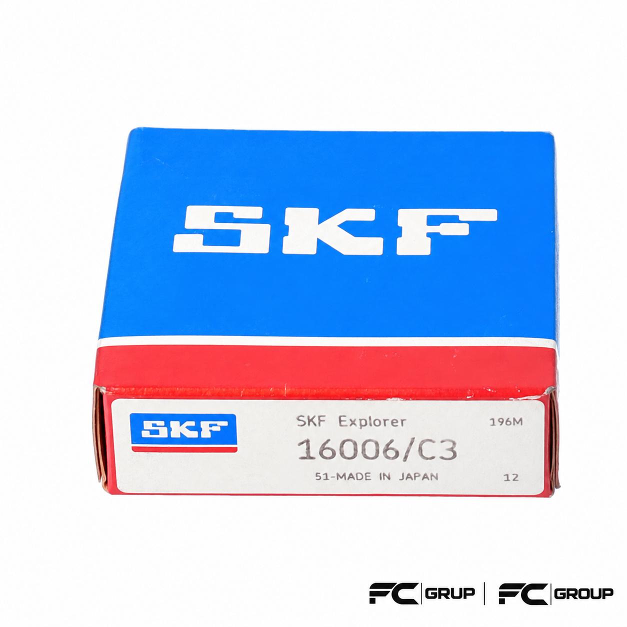 16006 C3 SKF RULMAN