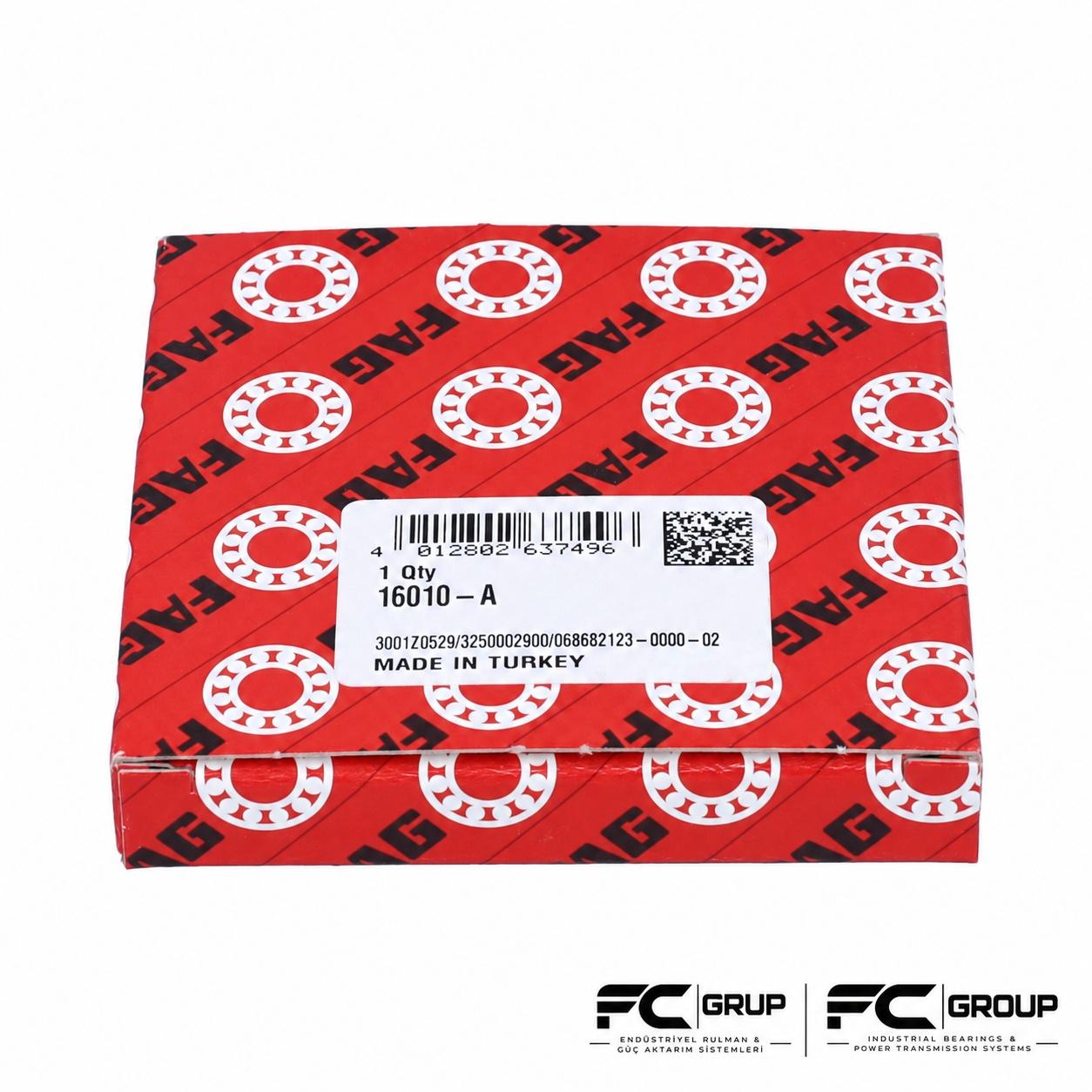 16010 A FAG RULMAN