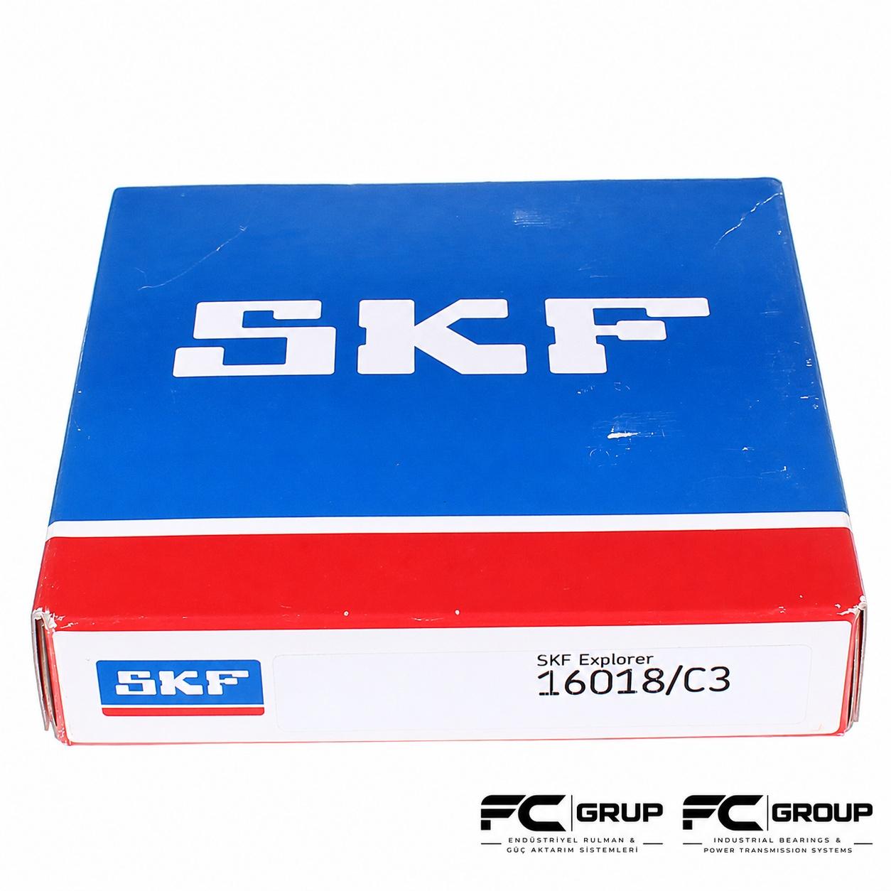 16018 C3 SKF RULMAN